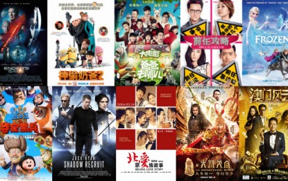 10 Films Each Earned over ￥100 Million in 2014